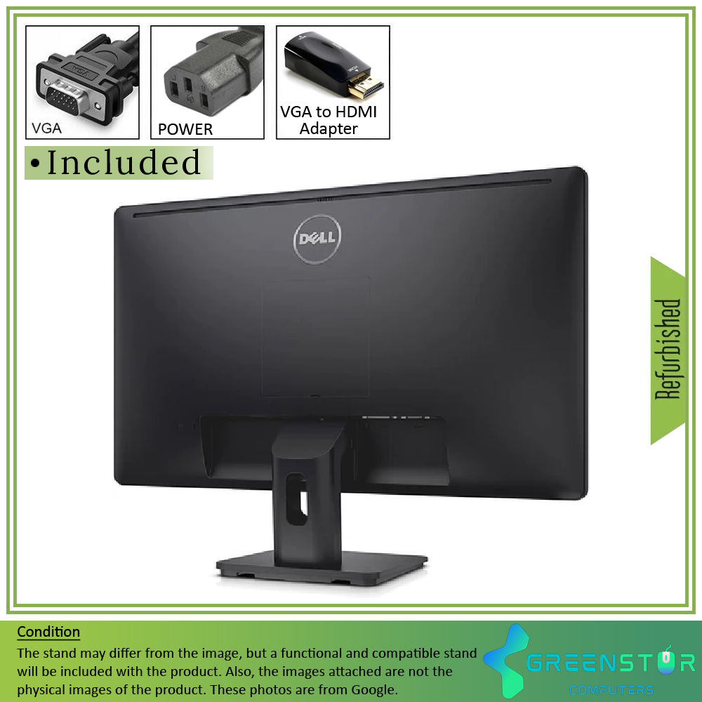 Refurbished(Good) - Dell E-Series E2213 22" Wide 1680x1050 HD LED Backlitght Flat LCD TN Monitor